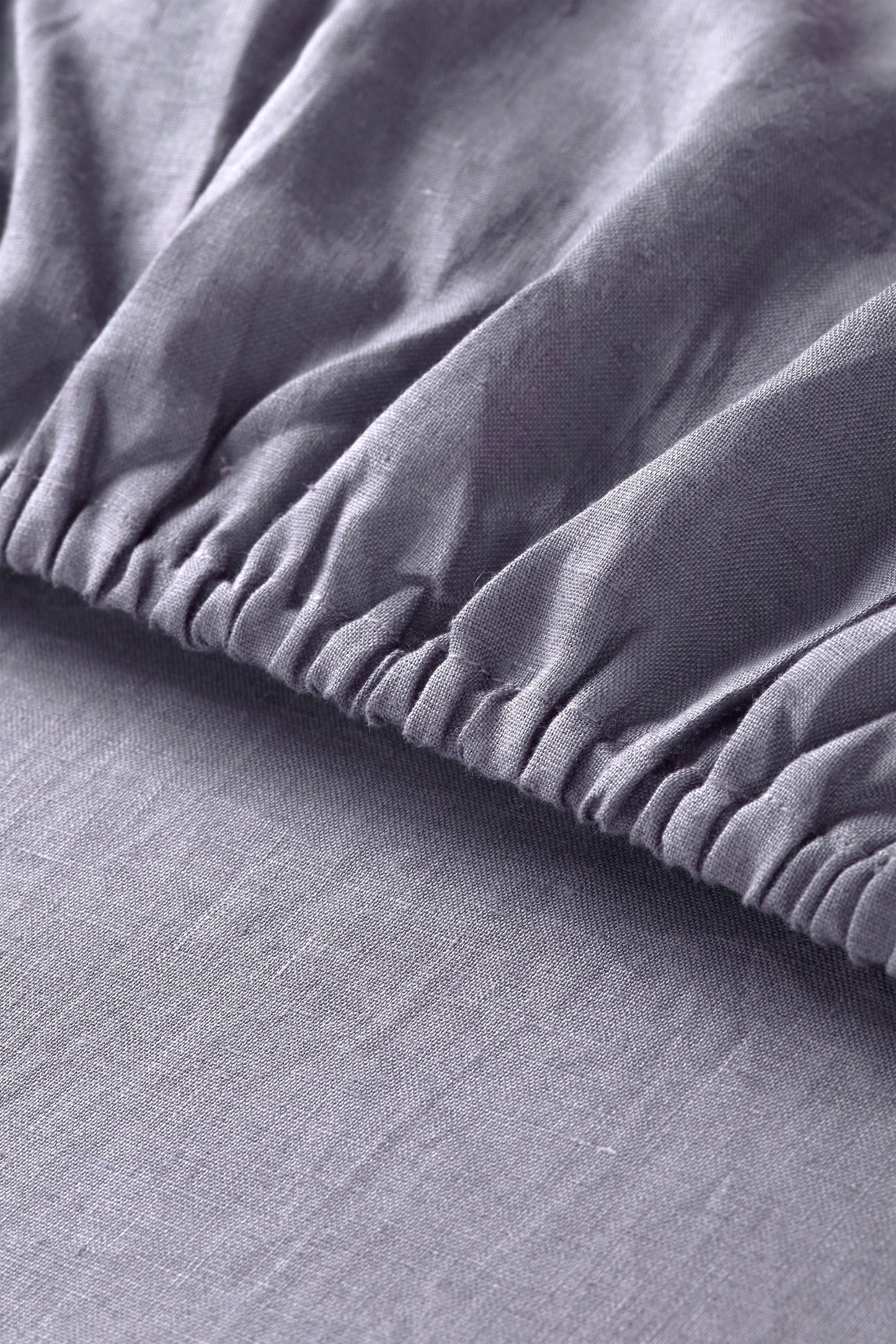 Little Gem Grisaille Hemp Cot Fitted Sheet