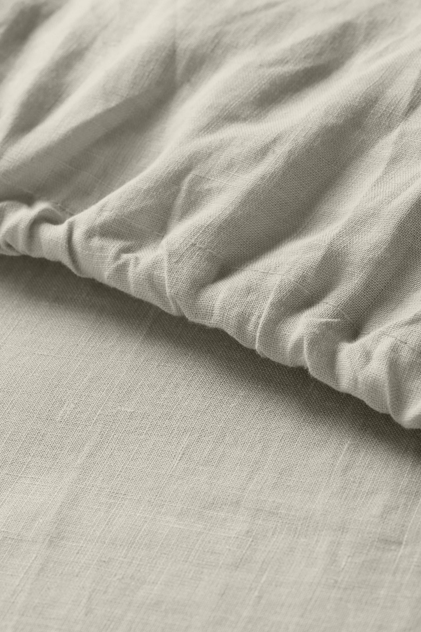 Little Gem Set of 2 Natural Hemp Cot Fitted Sheet